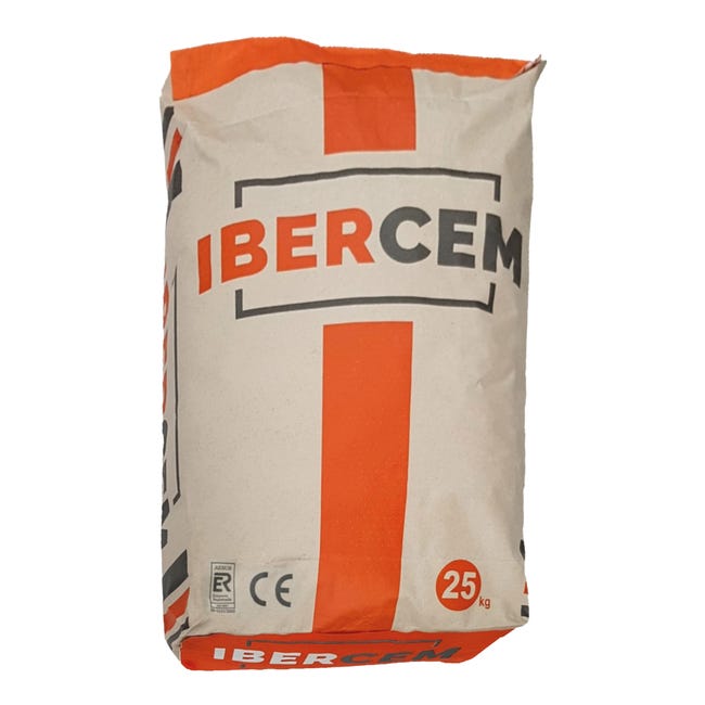 CEMENTO GRIS IBERCEM 32,5N 25 KG - 1