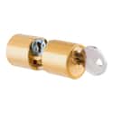 CILINDRO BOMBIN REDONDO 28  MM. 25 X25  MM. SERRETA  LATON  5962 CVL - 1