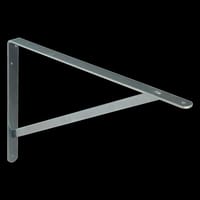 ESCUADRA METALICA PARA BALDA REFORZADA DOLMEN PLATA 323 X 500  MM - 1