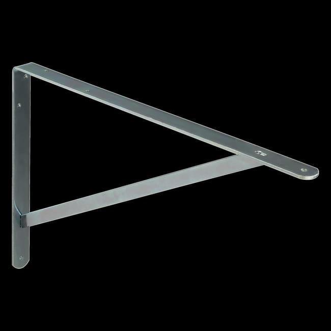 ESCUADRA METALICA PARA BALDA REFORZADA DOLMEN PLATA 323 X 500  MM - 1