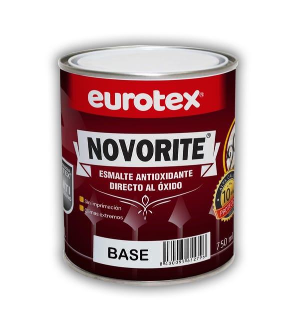BASE ESMALTE SINTÉTICO BRILLANTE ANTIOXIDANTE NOVORITE 750ML TONOS CLAROS - 1