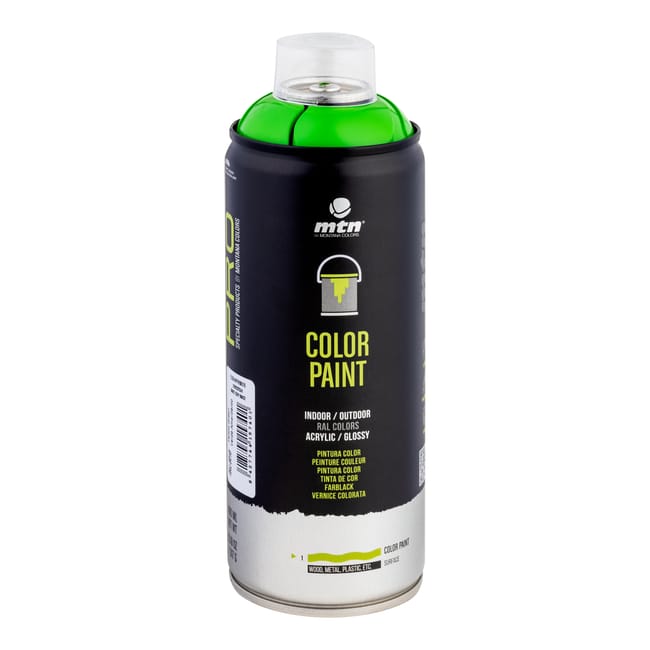 ESPRAY PINTURA BRILLANTE  400ML VERDE AMARILLO - 1