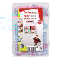 TACO UNIVERSAL DE NYLON DIÁMETRO 6MM LONGITUD 30MM FISCHER DUOPOWER 160UDS - 1