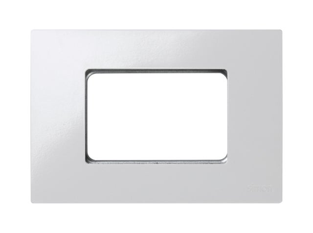 MARCO 3 MODULOS CAJA RECTANGULAR SERIE SIMON 27 BCO