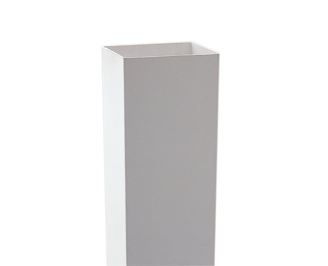 BAJANTE RECTANGULAR PVC 3M BLANCO