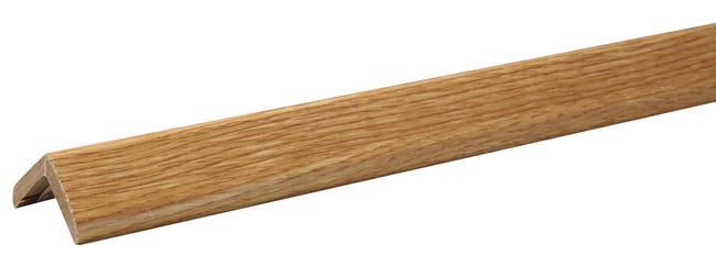 MOLDURA GUARDAVIVO MELAMINA ROBLE  2600 X 30 X 30 MM - 1