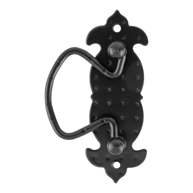 TIRADOR MUEBLE ACERO FORJA NEGRO 1UD - 1