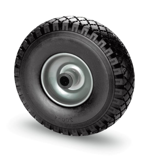 RUEDA CARRETILLA 260 MM IMPINCHABLE HASTA 150KG LLANTA METAL