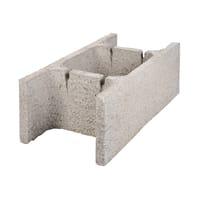 BLOQUE DE HORMIGÓN  H MURO 50X25X20 CM - 1