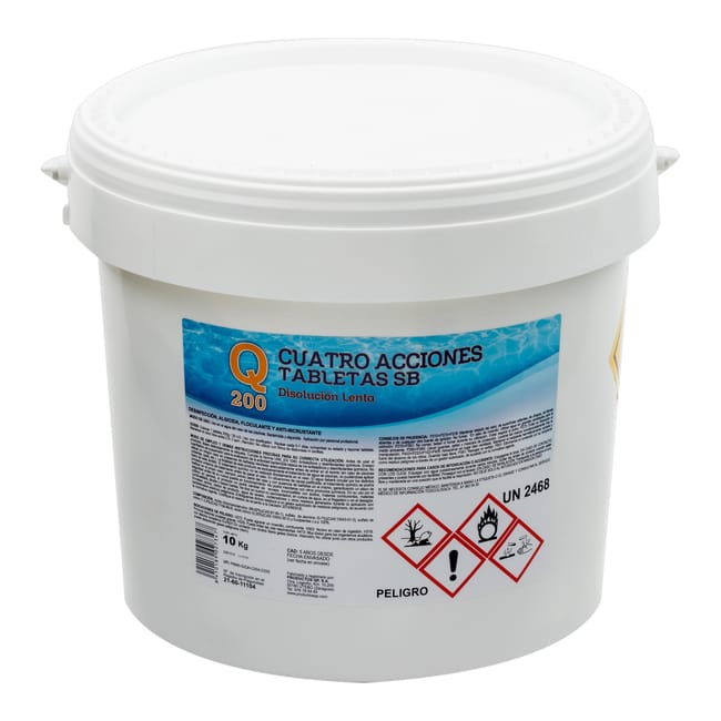 CLORO PASTILLAS 4 ACCIONES 10 KG - 1