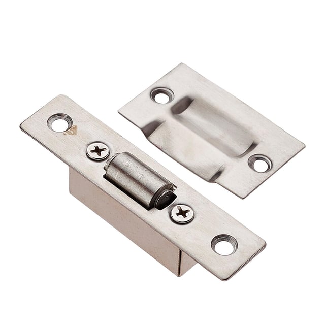 CERRADURA DE VAIVEN CON RODILLO ACERO INOXIDABLE