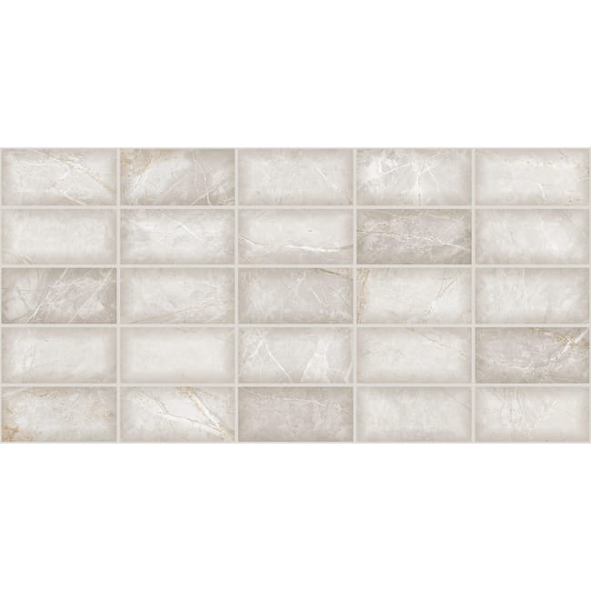 AZULEJO PASTA ROJA 25X50CM CIONAL DECOR IVORY - 1