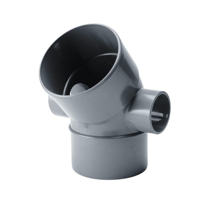 CODO 45º Ø110MM PVC MACHO-HEMBRA - 1