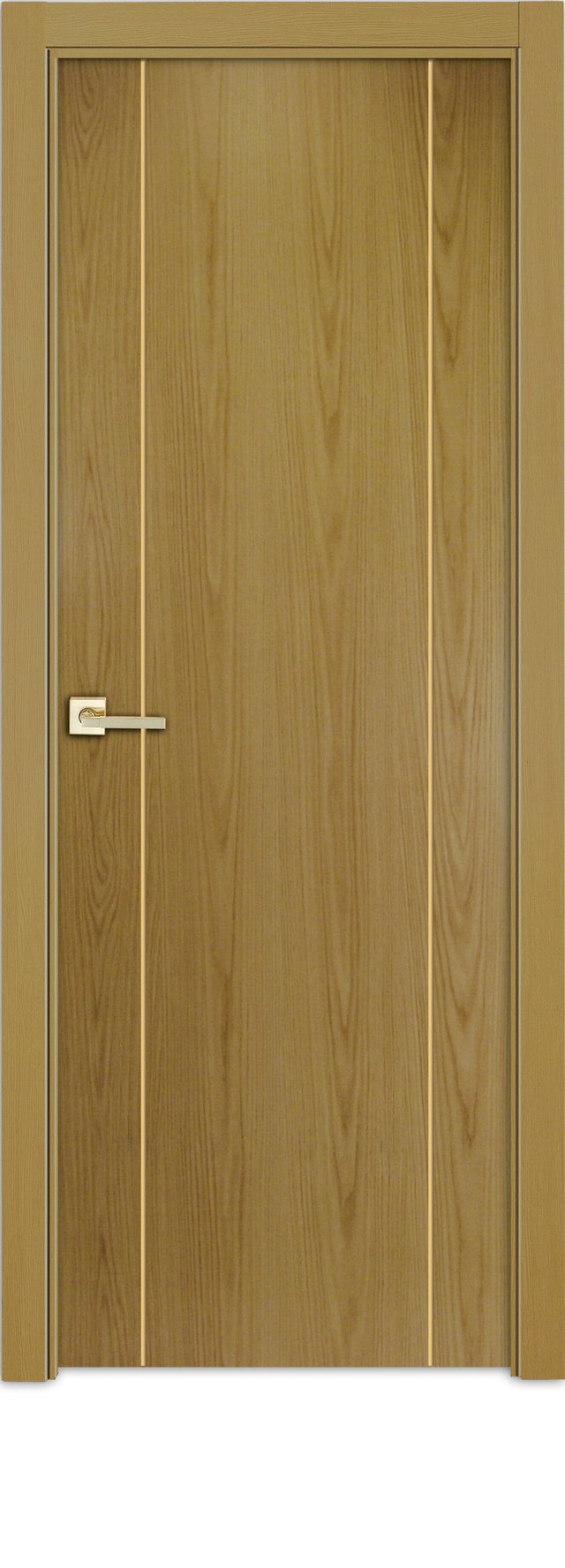 PUERTA INTERIOR EN BLOCK ACABADO ROBLE VT2  62,5 CM. DERECHA