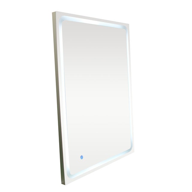 ESPEJO DE BAÑO CON LUZ LED MARC 80X80CM