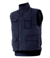 CHALECO MULTIBOLSILLOS ACOLCHADO AZUL TALLA M VELILLA 108 - 1