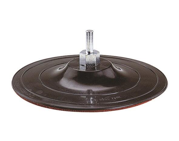 PLATO LIJADOR GOMA CON VELCRO 125 MM