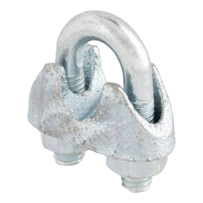 SUJETACABLE ESTRIBO DIN 741 GALVANIZADO 8 MM. 8 UDS - 1