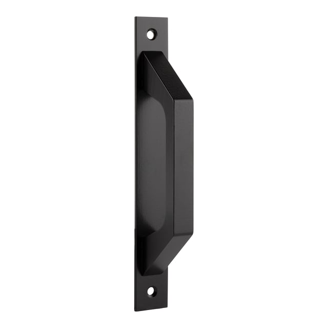 ASA TIRADOR DE ALUMINIO CON PLACA NEGRO