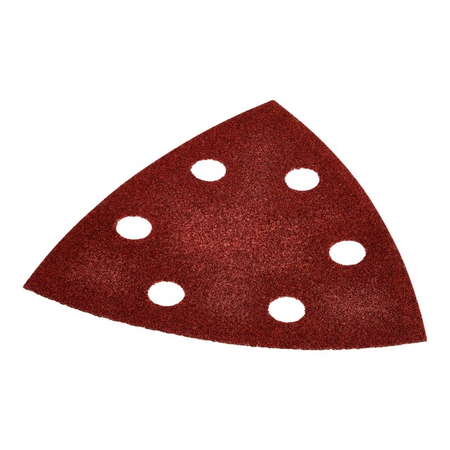 6 LIJAS DELTA 93X93X93MM VELCRO GRANO 180