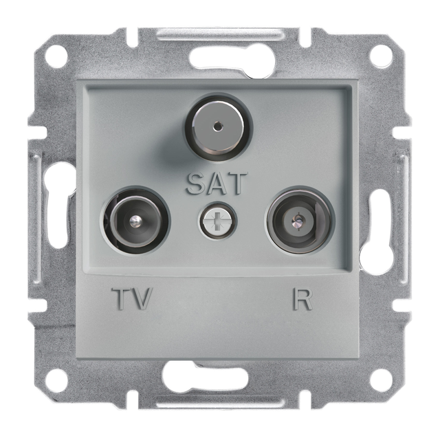 TOMA TV-RADIO-SAT SERIE ASFORA ALUMINIO