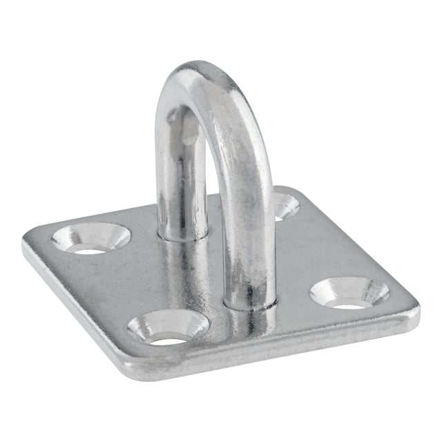 PLACA PASACABO ACERO INOXIDABLE 30 X 35 MM