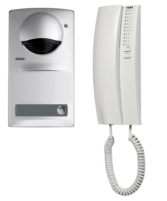 KIT PORTERO AUDIO 5 HILOS 1 VIVIENDA TEGUI SUPERFICIE