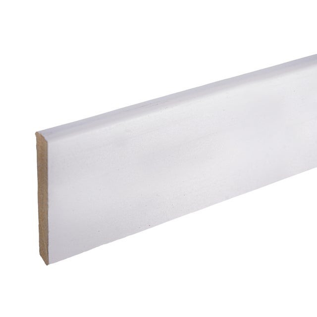 RODAPIE WPC LACADO BLANCO 2240 X 90 X 12 MM