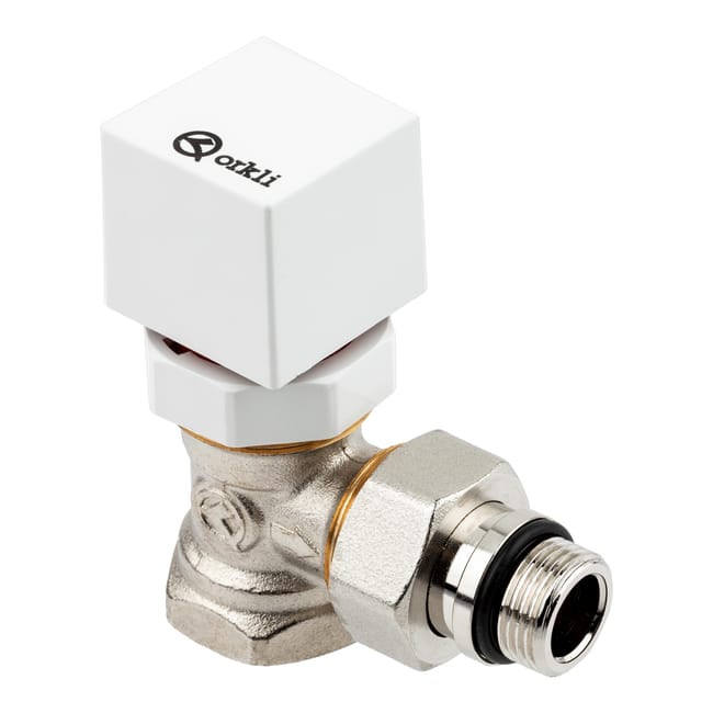 VÁLVULA TERMOSTÁTICA DOBLE REGLAJE ESCUADRA HEMBRA Ø 3/8