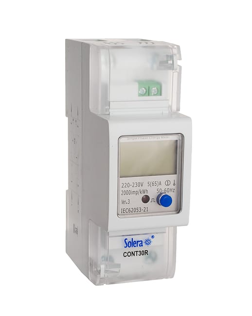 CONTADOR DE ENERGÍA DIGITAL MONOFÁSICO 30A FUNCIÓN RESSET - 1