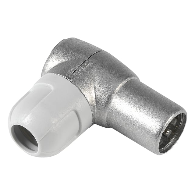 CONECTOR ACODADO BLINDADO MACHO