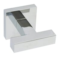 PERCHA DOBLE SQUADRA LATON CROMADO - 1