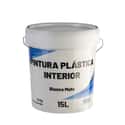 PINTURA PLASTICA BLANCA MATE 15L - 1