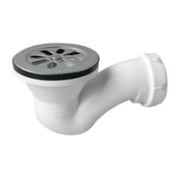 VÁLVULA PLATO DE DUCHA 80MM SIFÓN BLANCO JIMTEN - 1
