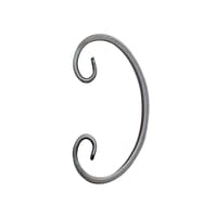 PERFIL HIERRO RIZO EN FORMA DE C 95X140MM - 1