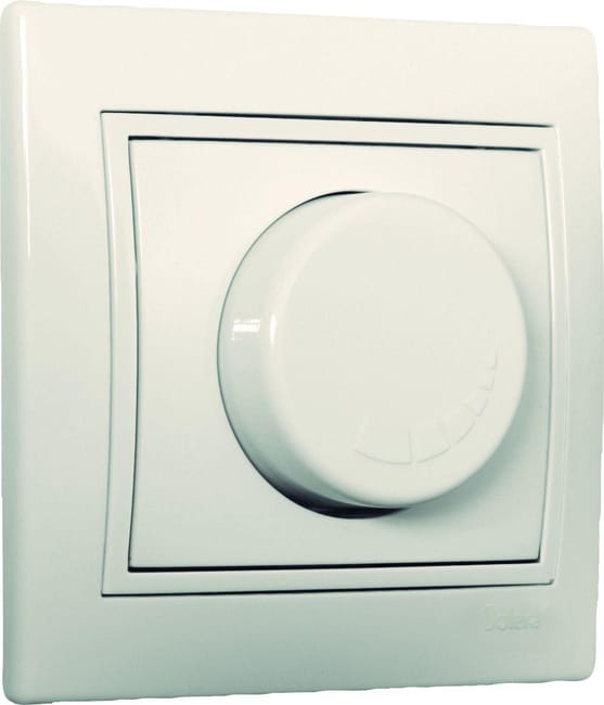 REGULADOR LED SERIE EUROPA BLANCO - 1