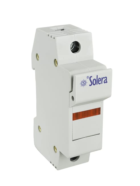 PORTAFUSIBLE 14X51 1P PARA CARRIL - 1