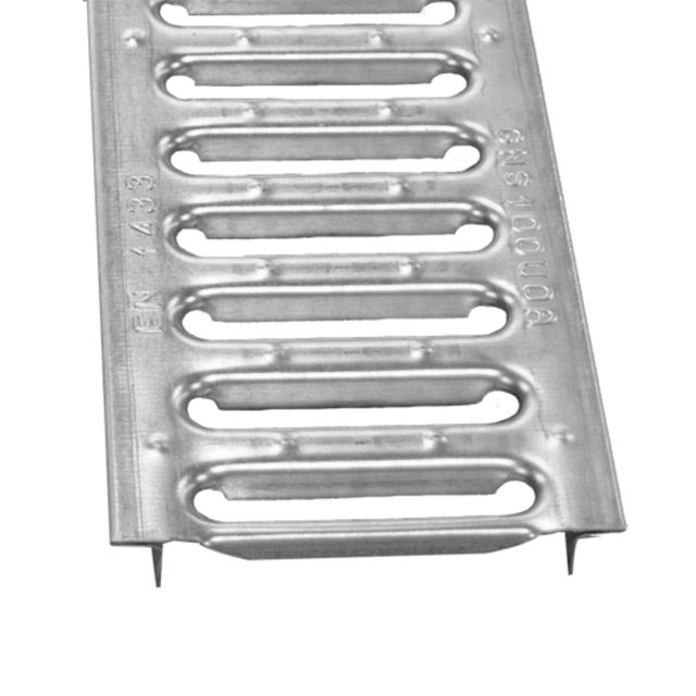 REJILLA ULMA GALVANIZADA NERVADA 100X20CM
