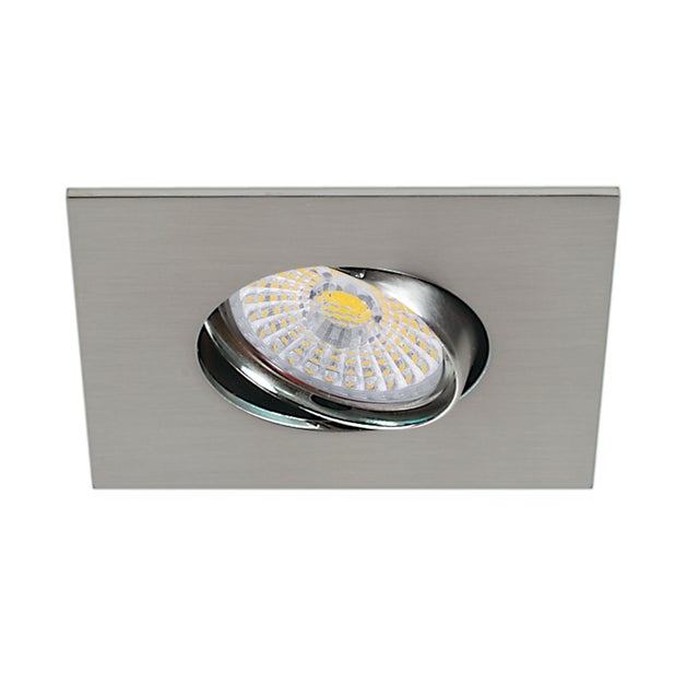 ARO DE EMPOTRAR ZAMAK 102 X 102 MM BASCULANTE CROMO BRILLO