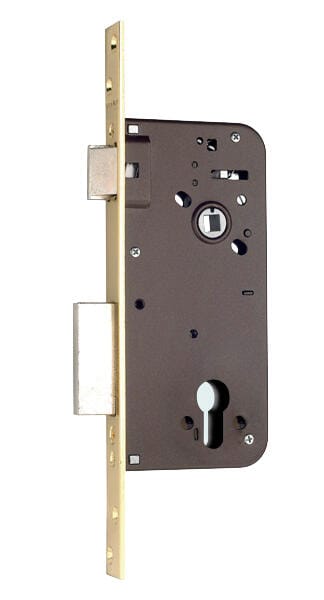 CERRADURA EMBUTIR PARA PUERTA DE MADERA 50  MM. 800 LATONADO YALE - 1