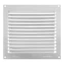REJILLA DE VENTILACION SOBREPONER ALUMINIO BRUTO 20 X 20 CM ESPESOR 0.4  MM - 1