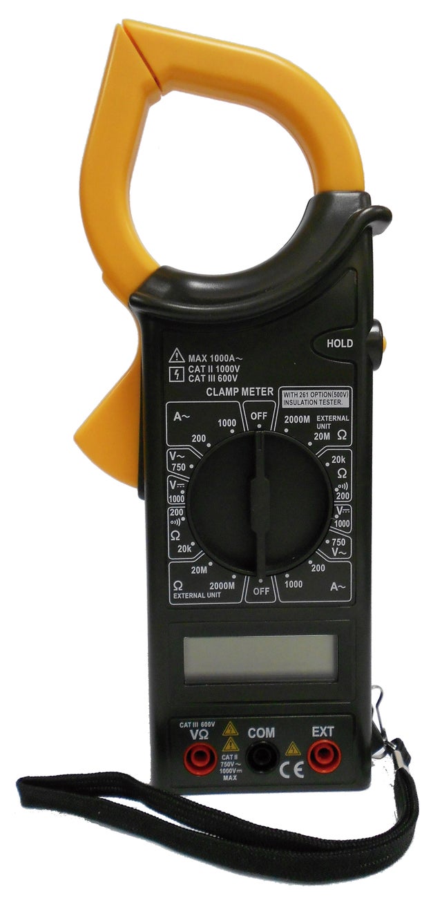 PINZA AMPERIMÉTRICA DIGITAL BÁSICA