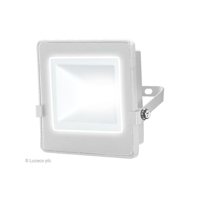 PROYECTOR LED 20W LUZ BLANCA 4000ºK IP65 BLANCO - 1