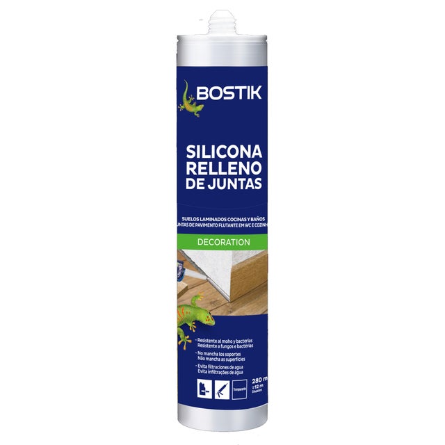 SILICONA PARA JUNTAS 280ML TRASLUCIDA