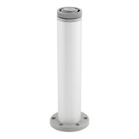 PATA MUEBLE ALUMINIO REDONDA 200MM 40MM CROMO MATE. 4UDS - 1