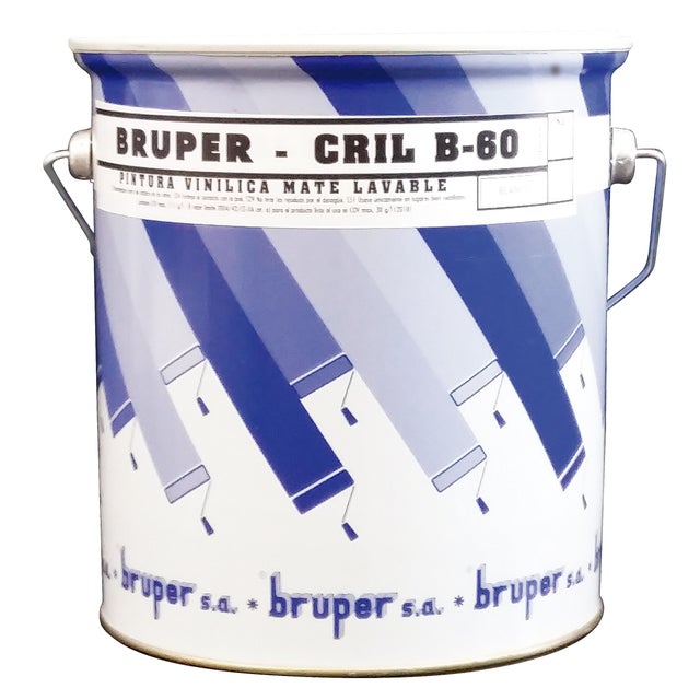 PINTURA PLASTICA BLANCA MATE 4L B-60