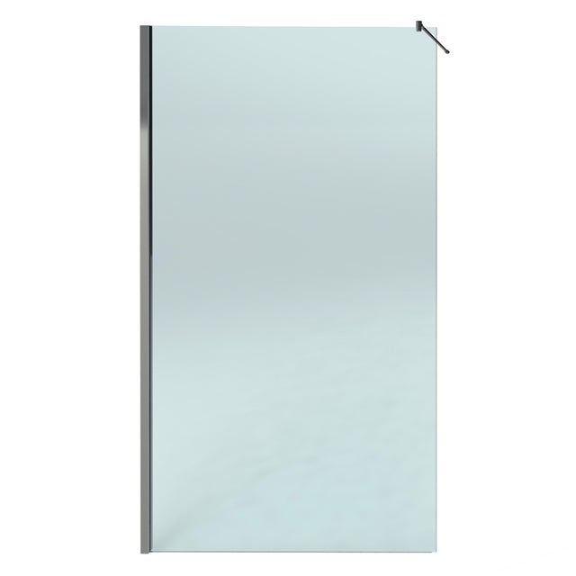 MAMPARA DE DUCHA FRONTAL FIJA DUSCHOLUX D0 PRO WALKIN 100X200CM CROMO