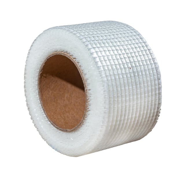 CINTA ADHESIVA TAPAGRIETAS FIBRA DE VIDRIO 50 MM X 20 M