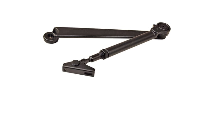 BRAZO CIERRAPUERTAS CON RETENEDOR NEGRO YALE - 1