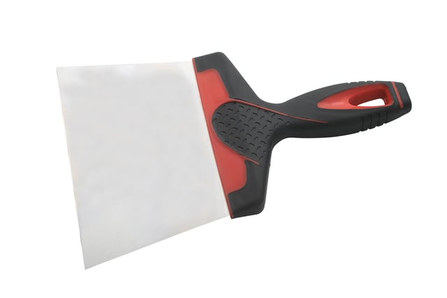 ESPATULA EMPLASTECER INOX MANGO BIMATERIA 100 MM